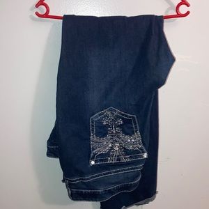 Apt.9 Embroidered Jeans
